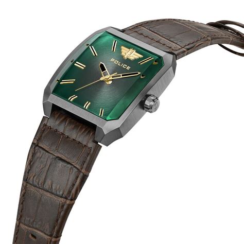 Buy Online Police Green Dial Quartz Analog Watch for Men ...