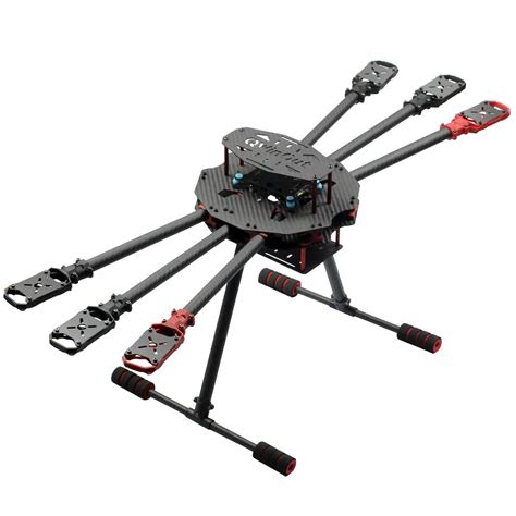 Feichao 6 Axls Foldable Frame Kit Wheelbase 705mm 650mm Landing ...