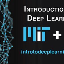 Image result for MIT Introduction to Deep Learning