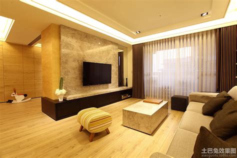武汉城果装饰：96平米三室两厅混搭风格装修设计效果图-模范家装修网