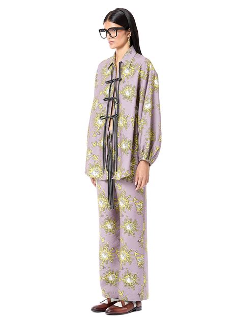 Oversized Luminous Tie-up Co-Ord Set