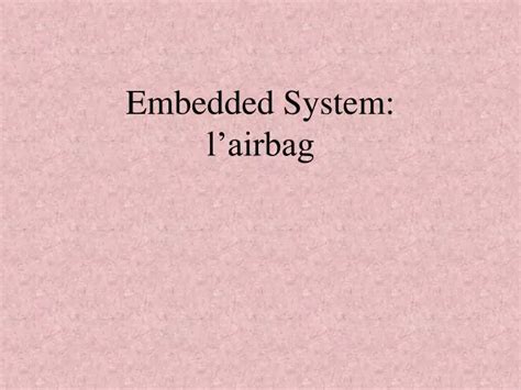 Image result for Airbag Embedded System