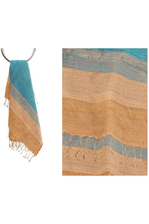 Dual Tone Royal Blue Duppatta – kumaransilks