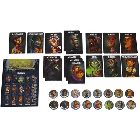 One Night Ultimate Werewolf- Card Game – BOARDWAY INDIA
