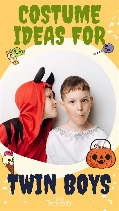 Twin Costume Ideas for Boys This Halloween | Baby costumes for boys ...