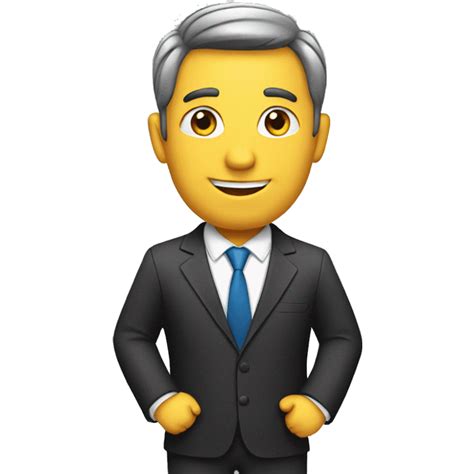 Businessman Emoji PNG 的图像结果