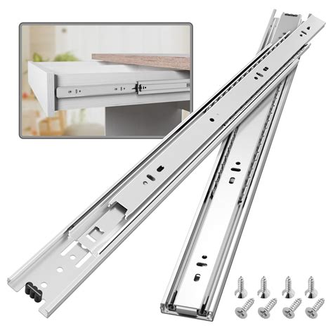 Snapklik.com : BAIDICE 1 Pair Full Extension Ball Bearing Drawer Slides ...