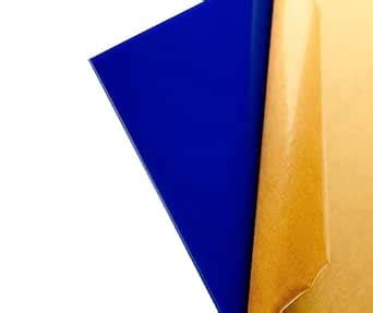 Sure Laser Cut Blue Acrylic Sheet (18 x 6 Inches x 3 mm) - Pack of 4 ...