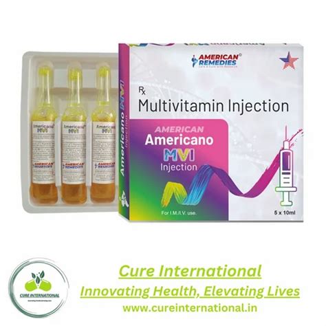 Multi Vitamin Medicine - Multivitamin Injection - Americano MVI ...