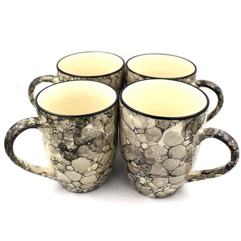 Buy MAHASAR Store Handmade Coffee Mugs, 250 ML, Microwave & Dishwasher ...