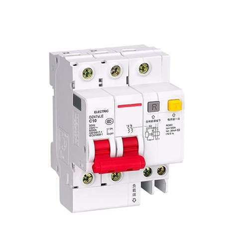 Residual Current Ground Leakage Circuit Breaker DZ47sLE 2P 10A 16A 20A ...