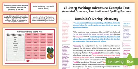 Adventure Story Writing Examples 的图像结果
