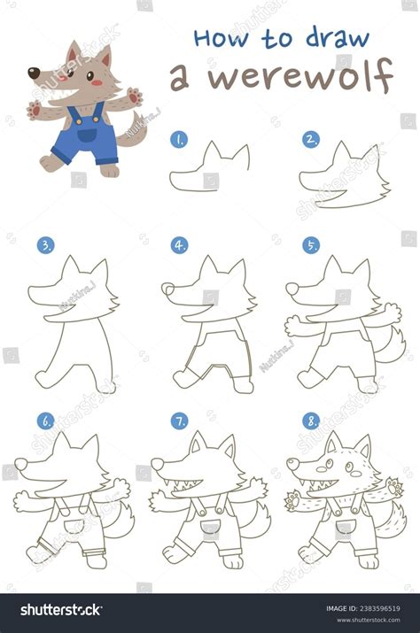 Image result for How to Draw a Werewolf Step by Step Tutorial