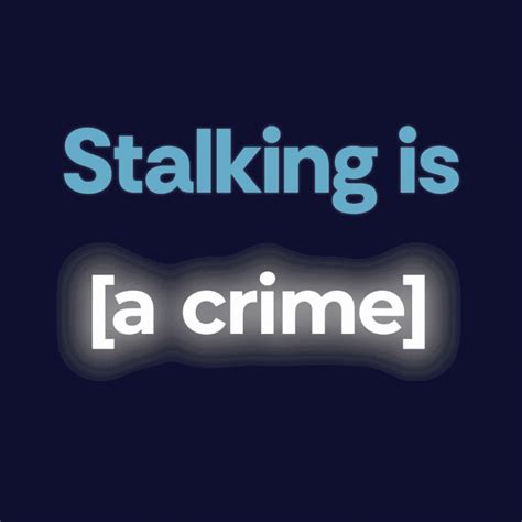 Stalking is a Crime – Crime Stoppers Victoria