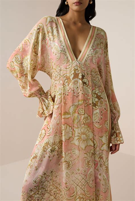 Anah Maxi Kaftan keeps a low, luminous presence for quiet days ...