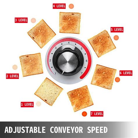Vevor Commercial Conveyor Toaster | 7petals.in