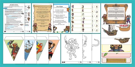 Set Sail for School:EYFS Pirate Transition Day Resource Pack