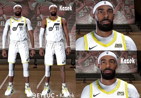 NBA 2K23 Mike Conley Cyberface and Body Update by Kazek
