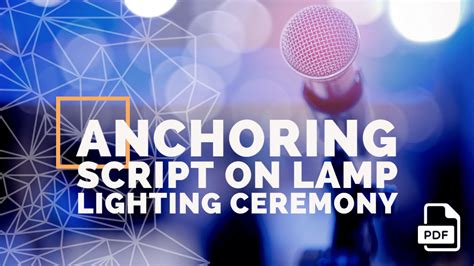 Image result for Lamp Lighting Ceremony Anchoring Script