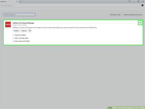 Image result for Remove LastPass From Computer