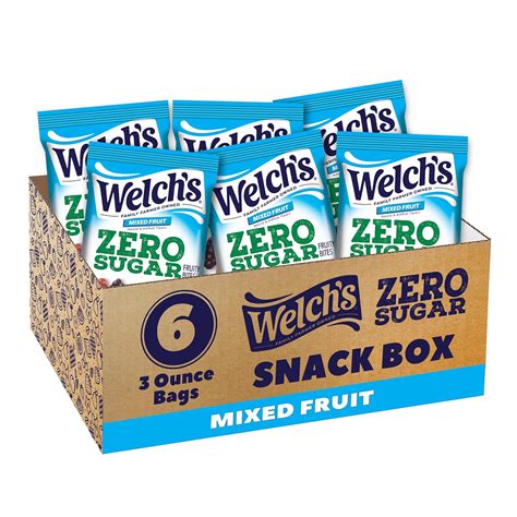 Welch's Zero Sugar Fruity Bites, Mixed Fruit Snack Philippines | Ubuy