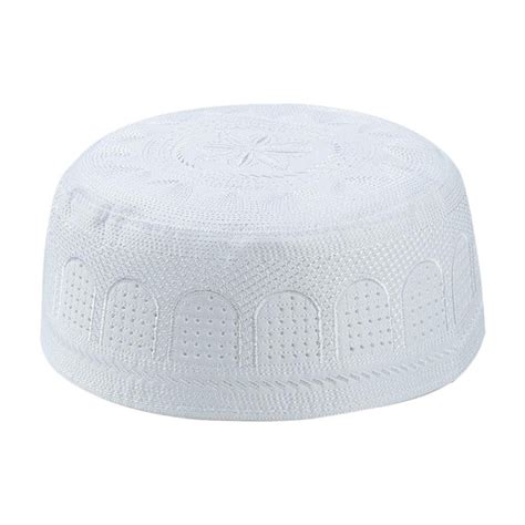 ⚡️Buy Islamic Muslim Mens Prayer Kufi Hat Skull Cap Turkish Namaz Topi ...