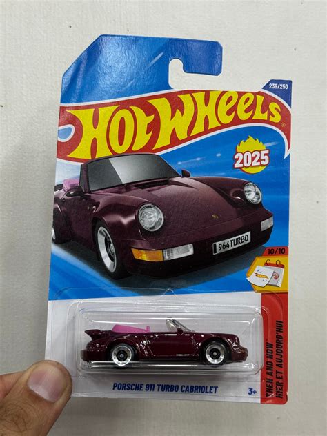 Hot Wheels - PORSCHE 911 TURBO CABRIOLET (N2025) – GULATI EMPORIUM
