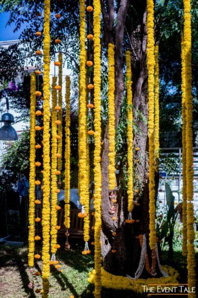With Bright Hued Marigolds, This Setup By The Event Tale Is Decor Goal ...