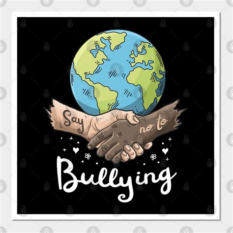 Anti bullying awareness cartoon wall and art print anti bullying – Artofit