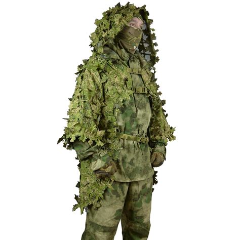 Giena Tactics Ghillie Suit Alligator 3D Russian Sniper Coats/Viper ...