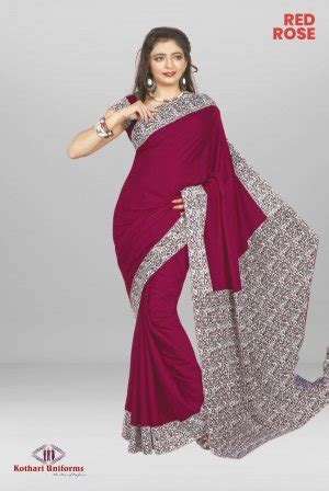 Red Rose – NV0037 & 1103 | KOTHARI UNIFORMS| Saree Salwar Combo