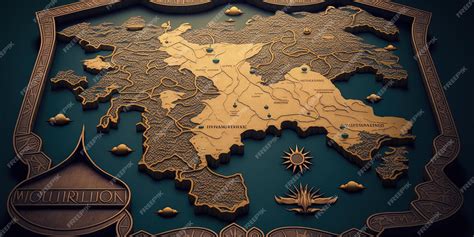 Middle-Earth Map 的图像结果