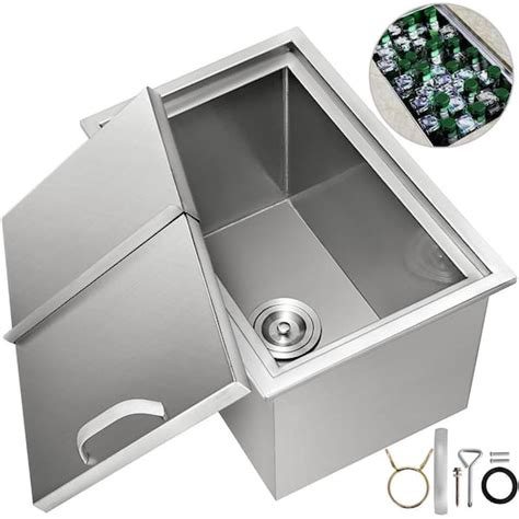VEVOR Drop in Ice Chest 18 in. W x 12 in. D x 14.4 in. H India | Ubuy