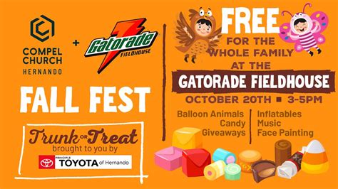 Compel Church + The Gatorade Fieldhouse Fall Fest 24., The Gatorade ...