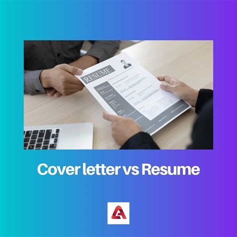 Cover Letter vs Resume: Difference and Comparison