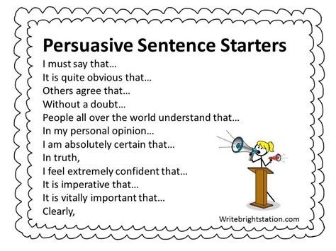 Informative Writing Sentence Starters 的图像结果