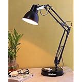 Buy BillieJean Matte Black Reading And Studying Table Lamp, Pack of 1 ...
