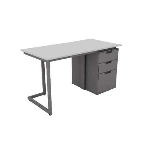 GODREJ Enterprise Table Without CPU Hanger M. Grey 1200 mm