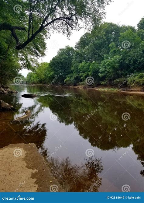 Tar River in Rocky Mount North Carolina Stock Image - Image of north ...