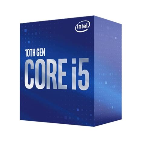 Intel Core i5-10400F PROCESSOR - 10th Gen 6-Core Comet Lake, 2.9 - 4.3 ...