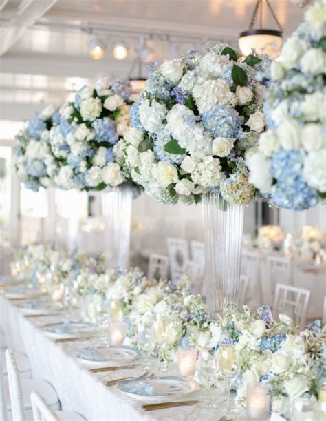 23 slate and dusty blue wedding ideas blue themed wedding hydrangeas ...