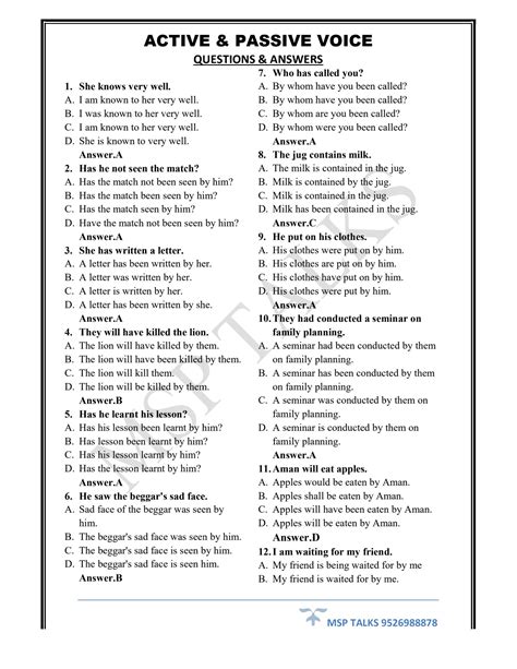 Image result for Passive Question Example