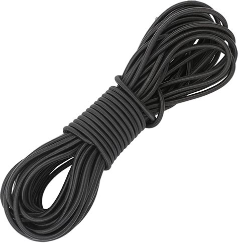 Black Elastic Cord Shock Rope Mini Bungee Cords Black Elastic Cord ...