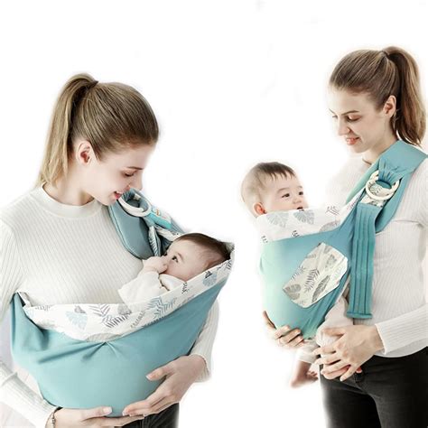 Baby Ring Sling,Ergonomic Baby Wrap Carrier Infant Slings,4 seasons ...