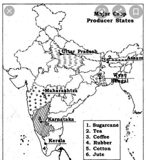 On the same map outline map of Indian locate and label any three of the ...