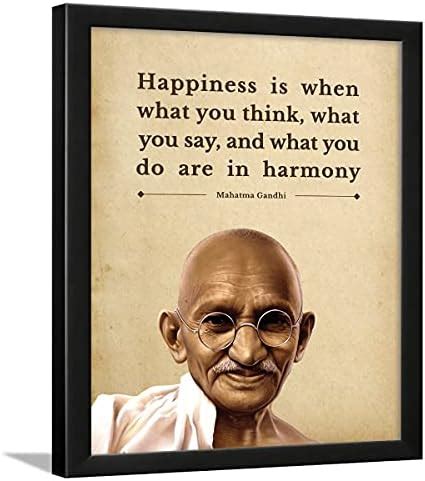 Chaka Chaundh - Suitable Mahatma Gandhi Quotes Wall Frames ...