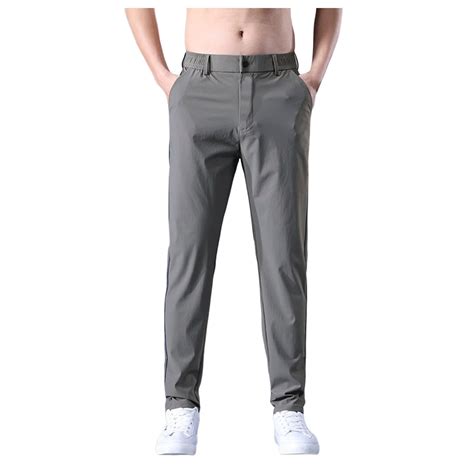 Caracomfy Mens Pants, GlideActive - Men's Active Khaki Pants with ...
