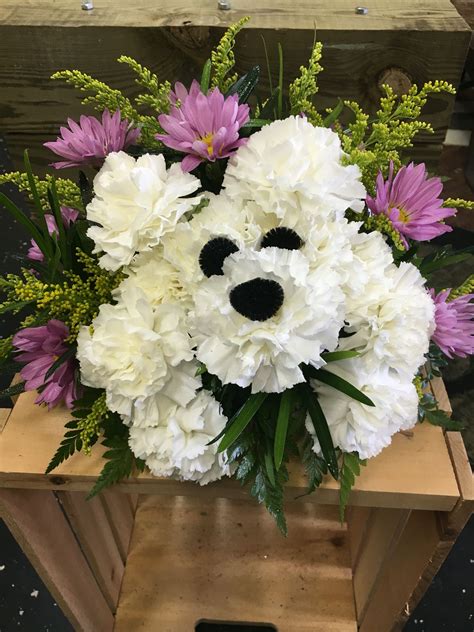 Dog Shaped Flower Arrangement | Hartman's Flowers Maryville TN