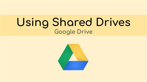 Image result for Google Workspace Shared Drive