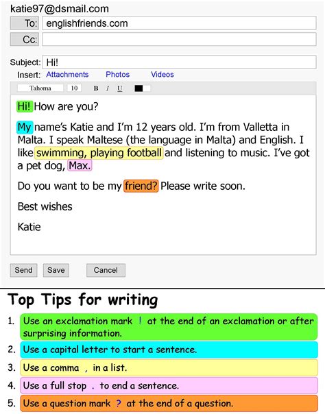 Image result for Email Writing Example Friend